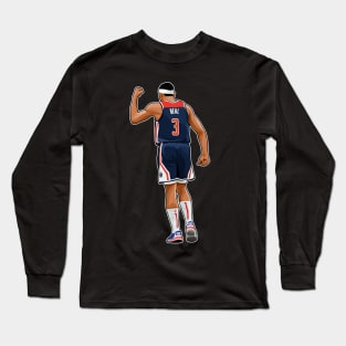 Bradley Beal #3 Hand Sign Long Sleeve T-Shirt